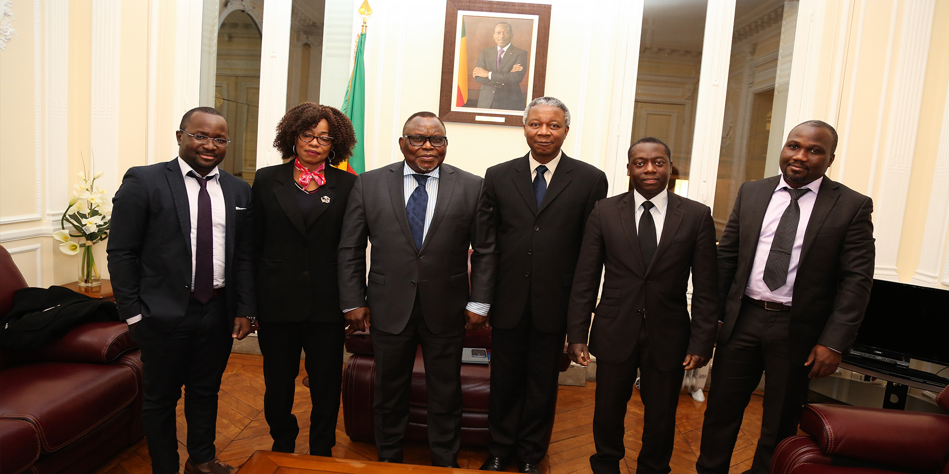 Rencontre avec l'ambassadeur du BENIN en France